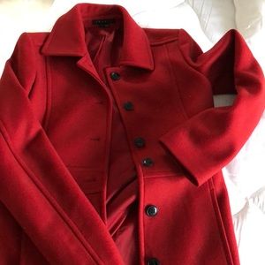 Red Theory wool/cashmere coat